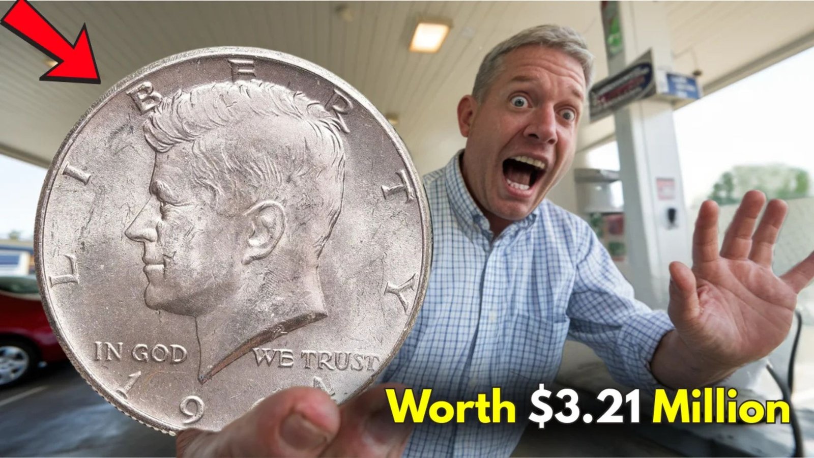 Rare $3.21 Million Kennedy Half Dollar Found at a Gas Station Shocks Owner